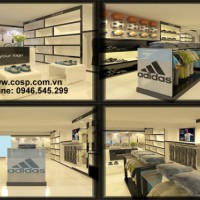 Thiết Kế Shop Giày Thể Thao - Hòa Bình